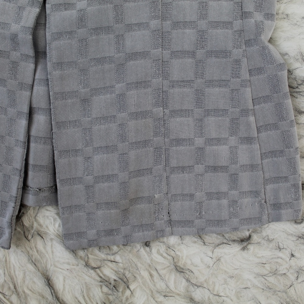 SOLDVintage Bruce Wayne Silver Gray Pant & Top Set - Picture 8 of 8